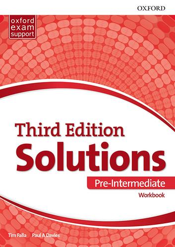 SOLUTIONS PRE-INTERMEDIATE 3rd ED Workbook