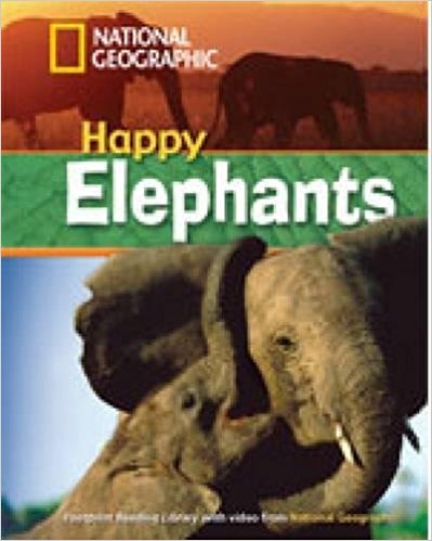 HAPPY ELEPHANTS (FOOTPRINT READING LIBRARY A2,HEADWORDS 800) Book+MultiROM