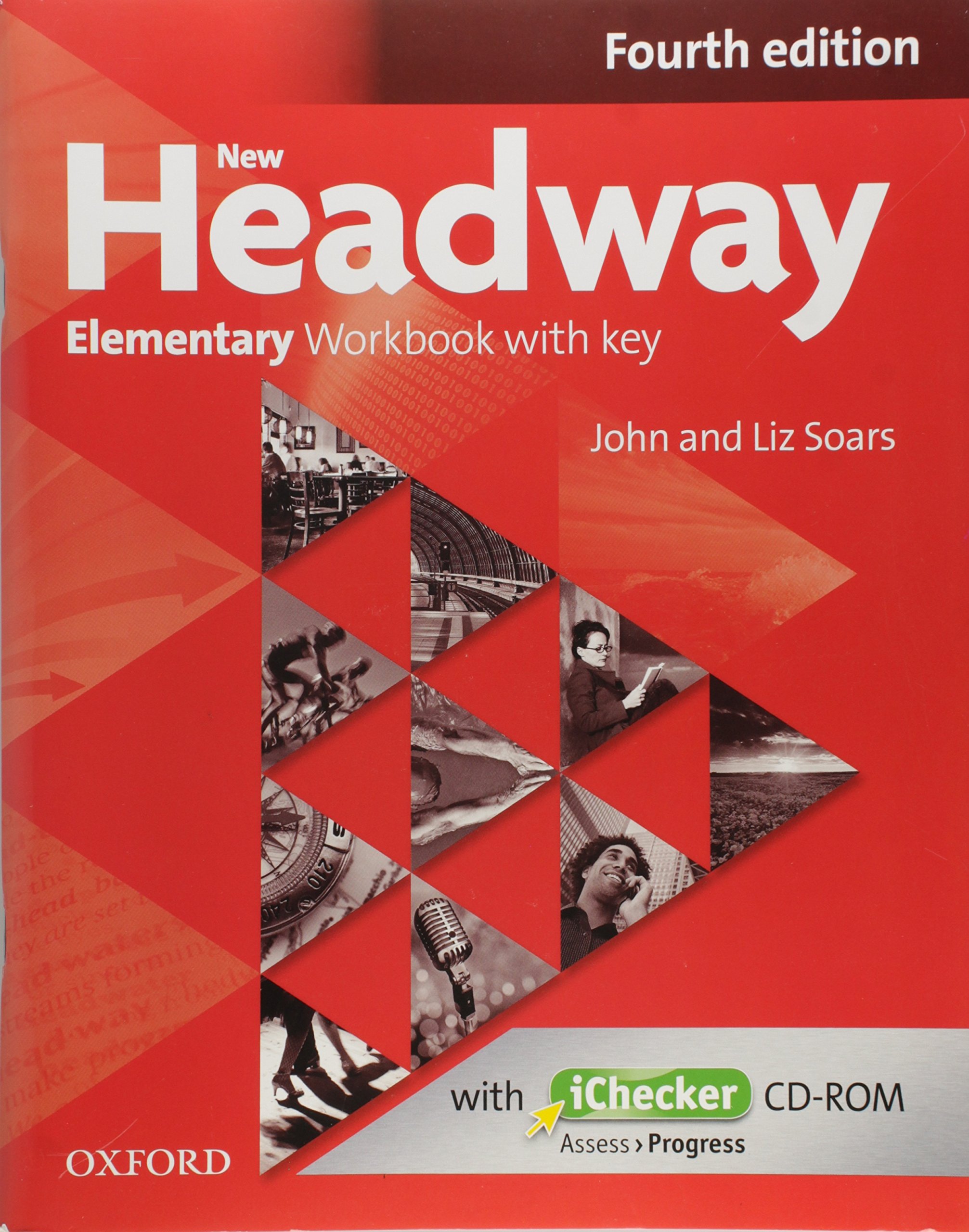 NEW HEADWAY ELEMENTARY 4th ED Workbook with Key + iChecker
