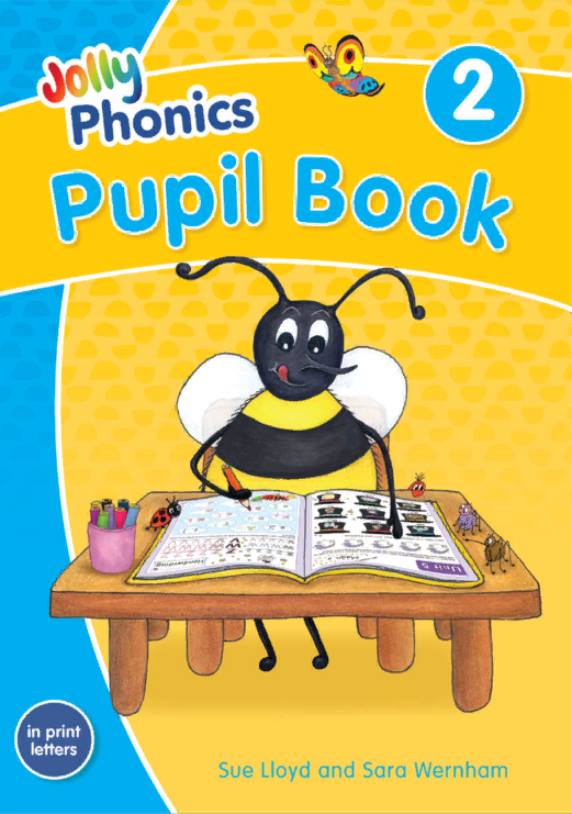 JOLLY PHONICS Pupil Book 2 (colour) in print letters NEW EDITION