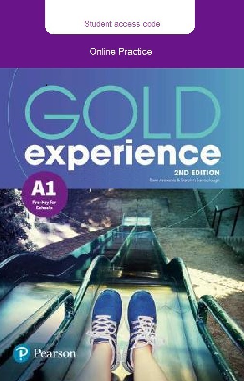 GOLD EXPERIENCE 2ND EDITION A1 Online Practice for student Access