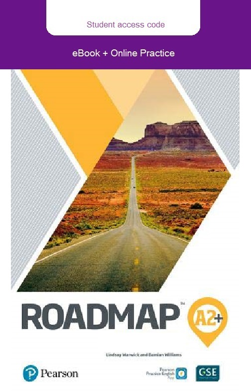 ROADMAP A2+ Student's eBook with Online Practice Access Code