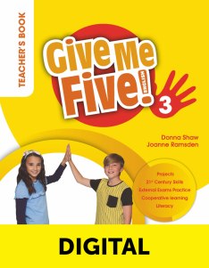 GIVE ME FIVE! 3 Digital Teacher's Book + Navio App