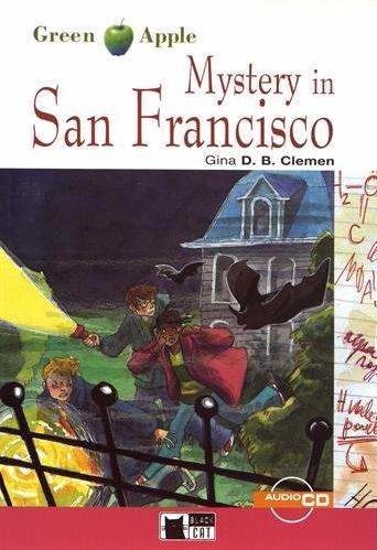 MYSTERY IN SAN FRANCISCO (GREEN APPLE,STEP1, A2) Book+AudioCD