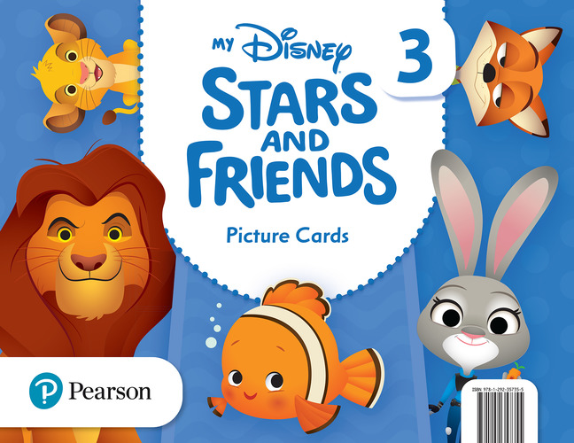 MY DISNEY STARS AND FRIENDS 3 Flashcards