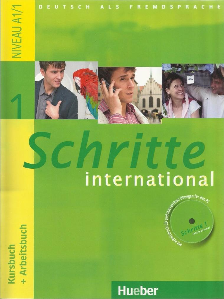 SCHRITTE INTERNATIONAL 1 Kursbuch+Arbeitsbuch+Audio-CD zum Arbeitsbuch
