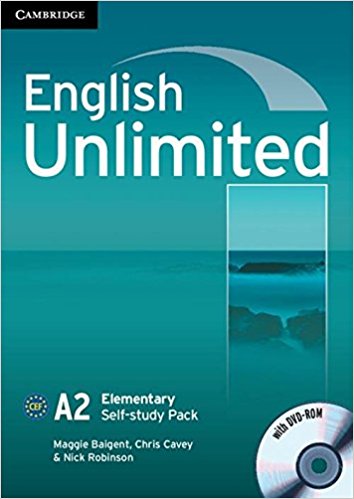 ENGLISH UNLIMITED ELEMENTARY Self-Study Pack + DVD-ROM