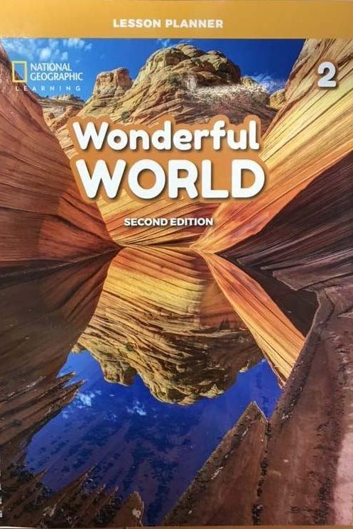 WONDERFUL WORLD 2nd ED 2 Lesson Planner + Class Audio CD + DVD +TRCD