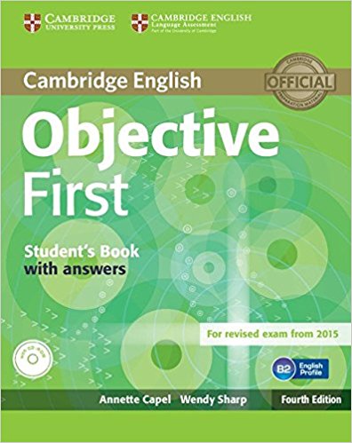 Objective First 4th Ed Student's Book with answers + CD-ROM