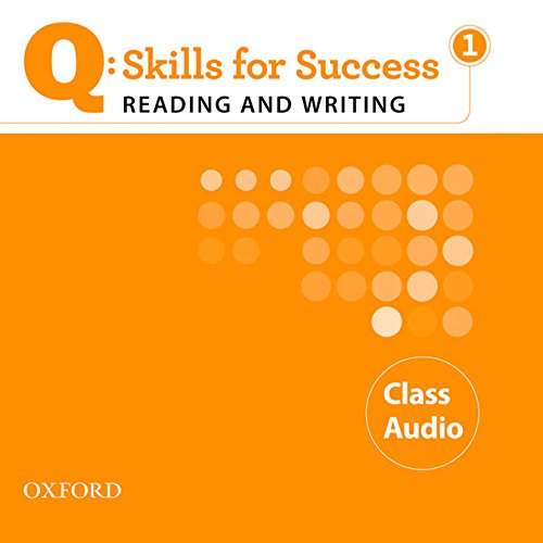 Q:SKILLS FOR SUCCESS READING AND WRITING 1 Class Audio CD