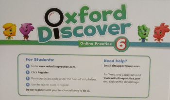 OXFORD DISCOVER 6 ONL PRAC