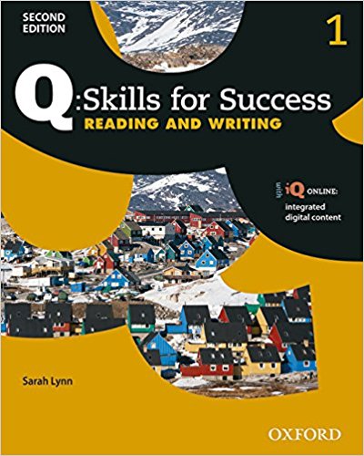 Q:SKILLS FOR SUCCESS 2nd ED READING AND WRITING 1 Student's Book+IQ Online