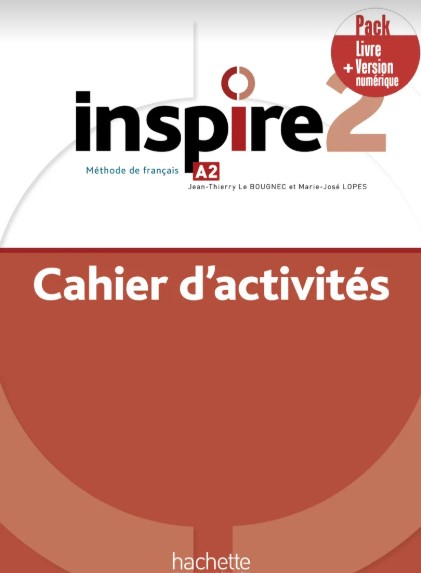 INSPIRE 2 Cahier + Version numérique Pack