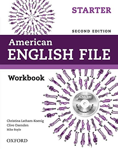 AMERICAN ENGLISH FILE 2nd ED STARTER Workbook + Ichecker