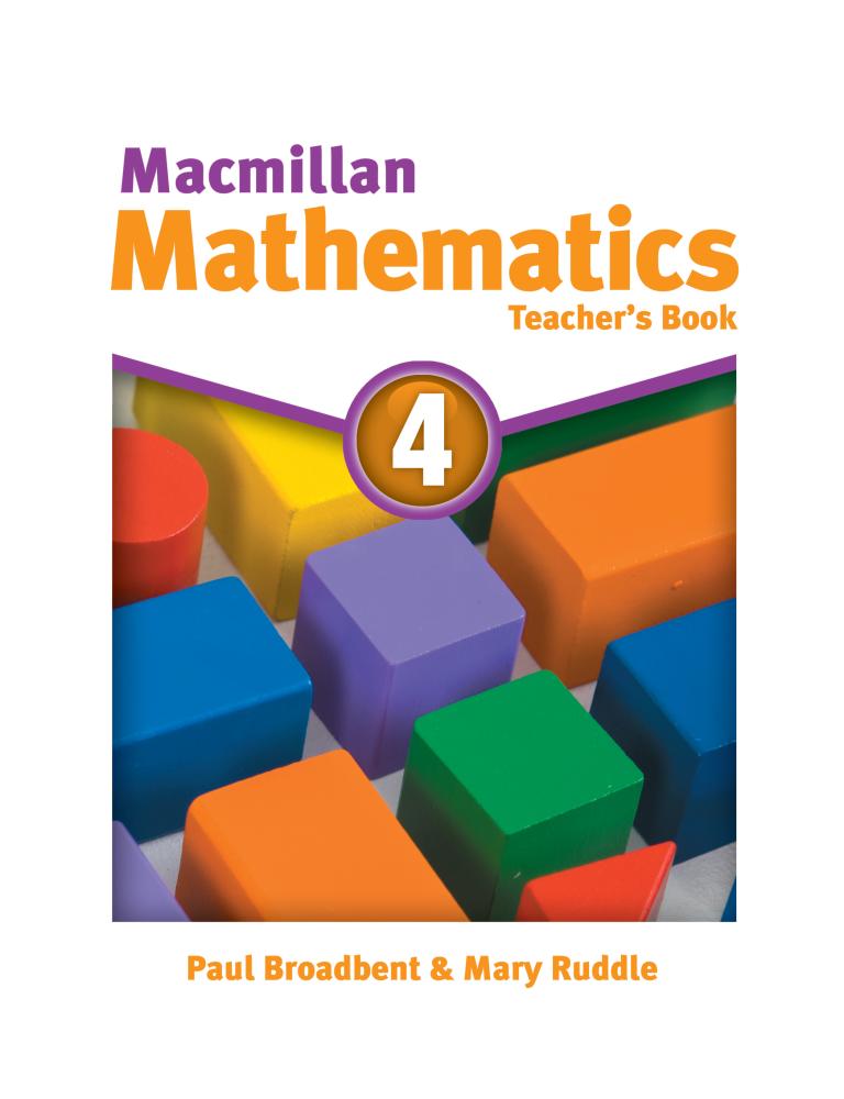 MACMILLAN MATHEMATICS 4 Teacher's Book + eBook Pack