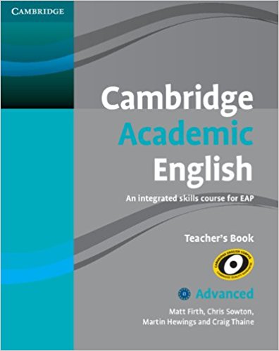 CAMBRIDGE ACADEMIC ENGLISH ADVANCED Teacher's Book