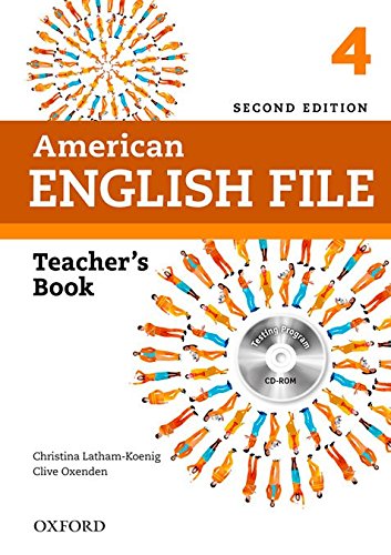 AMERICAN ENGLISH FILE 2nd ED 4 Teacher's Book + Testing Program CD-ROM