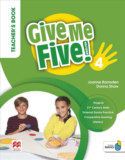 GIVE ME FIVE! LEVEL 4 Teacher's Book with Teacher's App