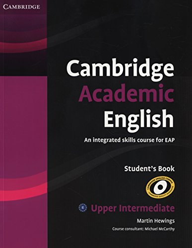 CAMBRIDGE ACADEMIC ENGLISH UPPER-INTERMEDIATE Student's Book