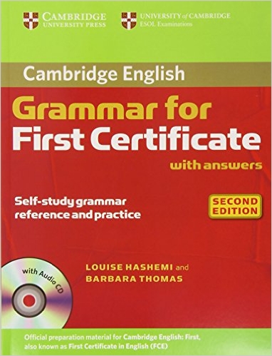 CAMBRIDGE GRAMMAR FOR FIRST CERTIFICATE 2nd ED Book with Answers + Audio CD