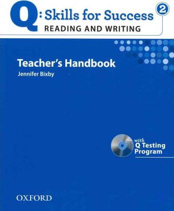 Q:SKILLS FOR SUCCESS READING AND WRITING 2 Teacher's Book+Webcode+Testing Program CD-ROM