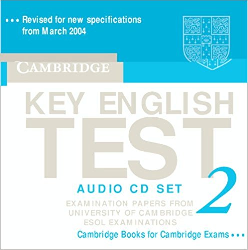 CAMBRIDGE KEY ENGLISH TEST 2 Audio CD (x2)