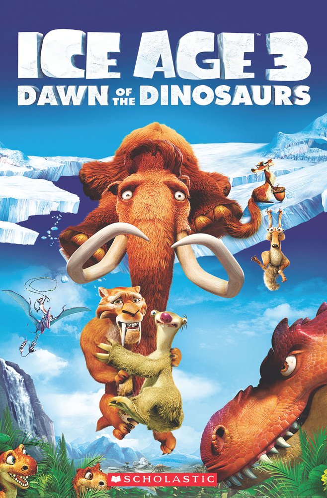 ICE AGE: DAWN OF THE DINOSAURS (POPCORN ELT READERS, LEVEL 3) Book + Audio CD