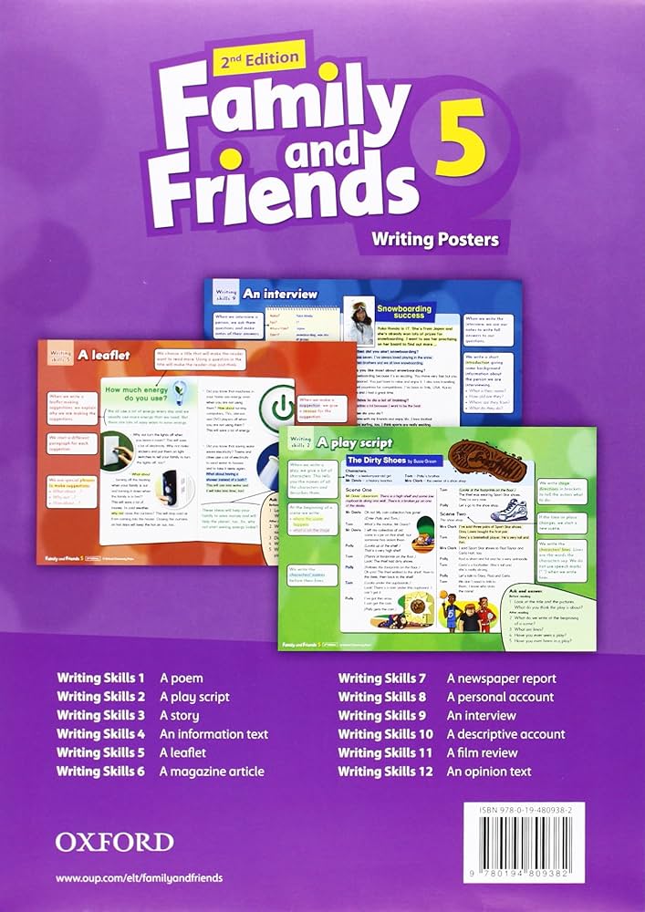FAMILY AND FRIENDS 5 2nd ED Posters