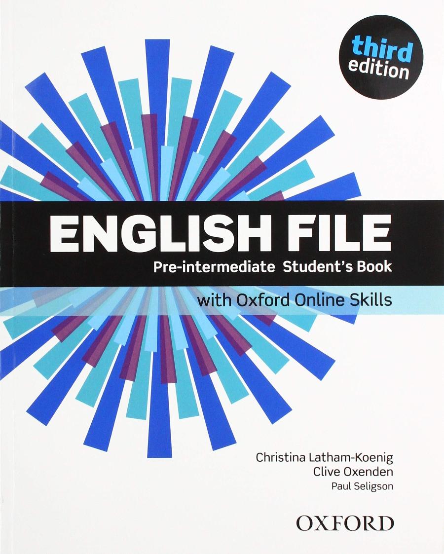 ENGLISH FILE PRE-INTERMEDIATE 3rd ED Student's Book + Online Skills Pack