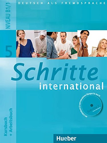 SCHRITTE INTERNATIONAL 5 Kursbuch+Arbeitsbuch+AudioCD zum Arbeitsbuch