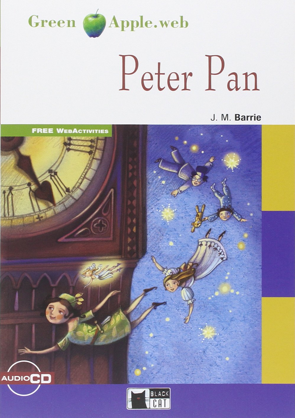 PETER PAN (GREEN APPLE,STARTER A1) Book+ AudioCD