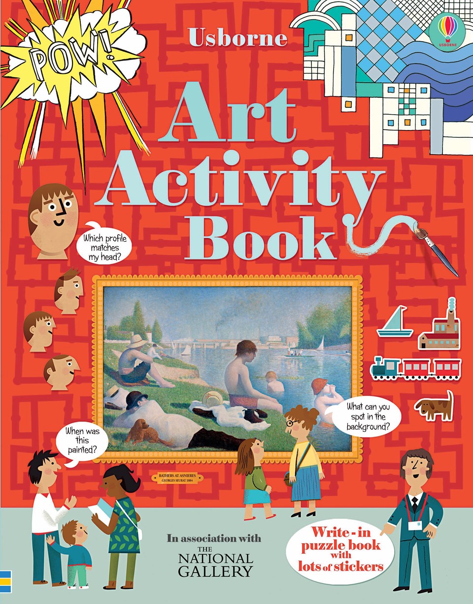 AB Oth Art Activity Book PB + stickers