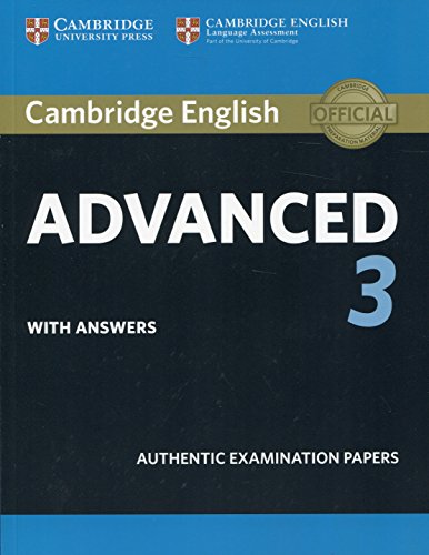CAMBRIDGE ENGLISH ADVANCED 3 Student's Book + Answers
