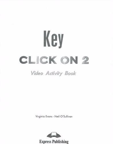 CLICK ON 2 DVD Activity Book Key