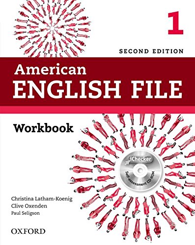 AMERICAN ENGLISH FILE 2nd ED 1 Workbook + Ichecker 