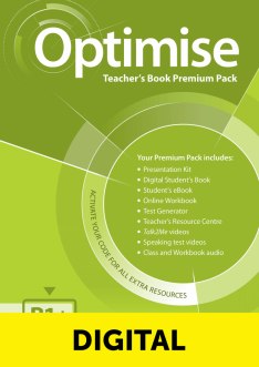 OPTIMISE B1+ DTB + Teacher's Resources