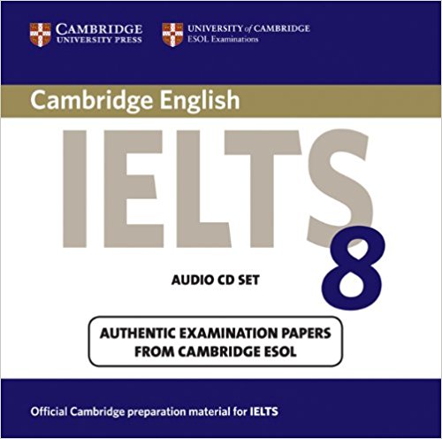 CAMBRIDGE IELTS 8 Audio CD