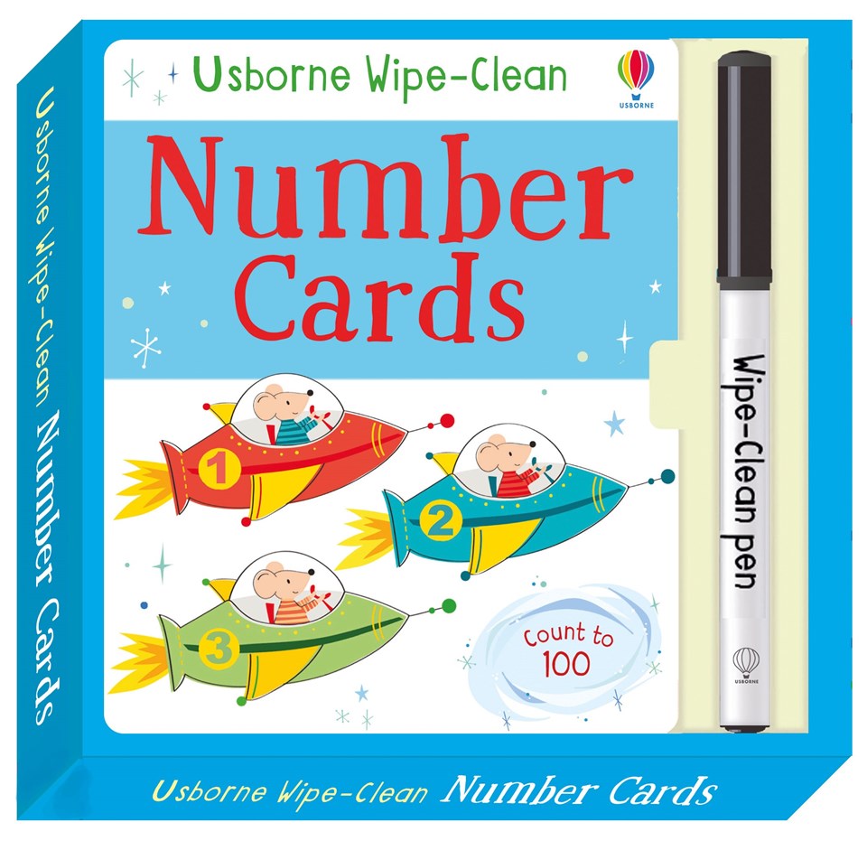 Flashcards Wipe-clean Number