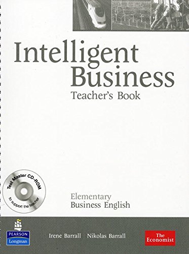 INTELLIGENT BUSINESS ELEMENTARY Teacher's Book + Test Master Multi-ROM