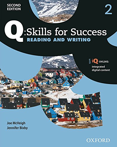 Q:SKILLS FOR SUCCESS 2nd ED READING AND WRITING 2 Student's Book+IQ Online