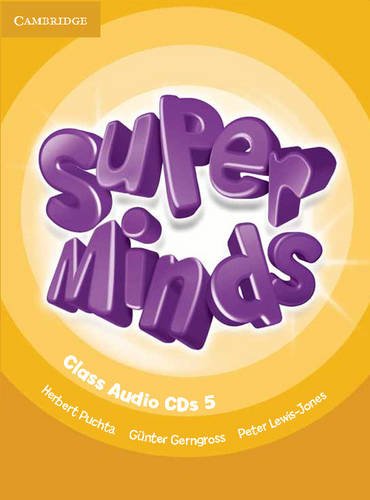 SUPER MINDS 5 Class Audio CDs (x4)