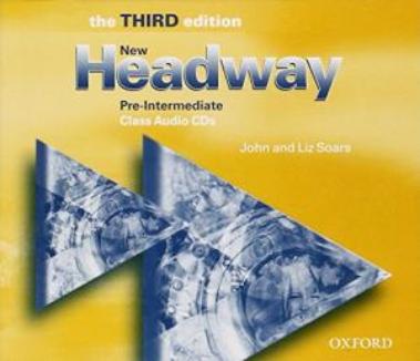 NEW HEADWAY PRE-INTERMEDIATE 3rd ED Audio CD