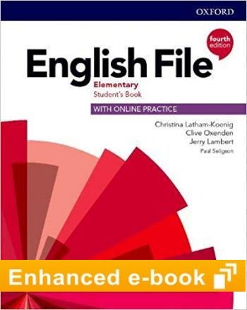 ENGLISH FILE ELEMENTARY 4th ED E-Book