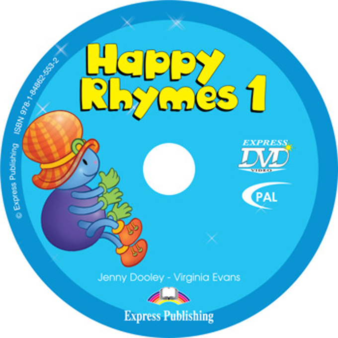 HAPPY RHYMES 1 Video DVD  (PAL)