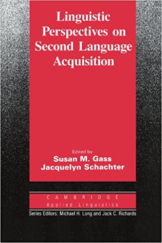LINGUISTIC PERSPECTIVES ON SECOND LANGUAGE ACQUISITION (CAMBRIDGE APPLIED LINGUISTICS) Book