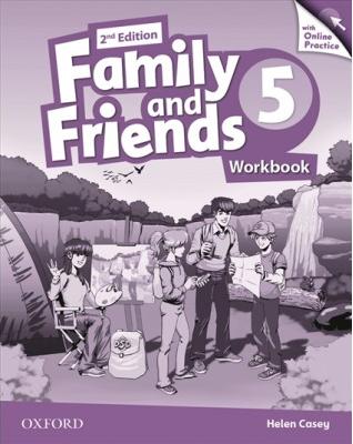 FAMILY AND FRIENDS 5 2nd ED Workbook + Online Practice