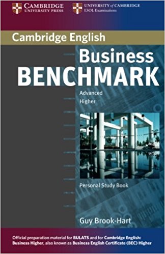 BUSINESS BENCHMARK ADVANCED BEC and BULATS Personal Study Book