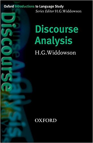 DISCOURSE ANALYSIS (OXFORD INTRODUCTIONS TO LANGUAGE STUDY) Book 