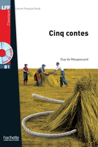 CINQ CONTES (LIRE EN FRANCAIS FACILE B1) Livre + Audio CD