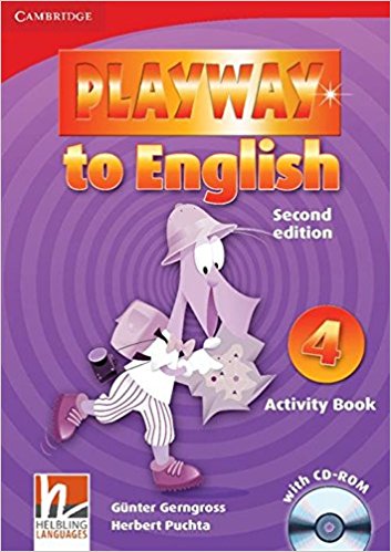 PLAYWAY TO ENGLISH 2nd ED 4 Activity Book + CD-ROM